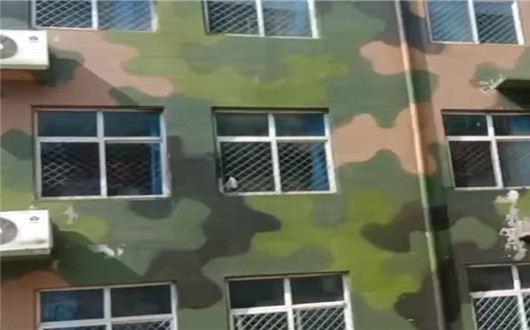 新余墙面军用迷彩施工方案